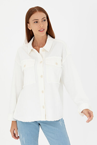 U.S. Polo Assn. Women's Beige Jean Shirt 50265301 -Dn0032