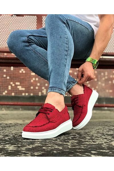 BilfolD Claret Red Men's Casual Shoes