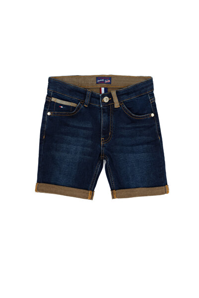 U.S. Polo Assn. Erkek Çocuk Açık Mavi Jean Şort 50265402-DN0021