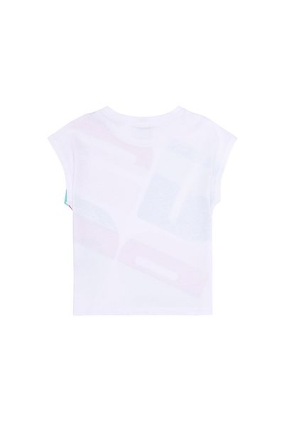 U.S. Polo Assn. Girl's Crew Neck White T-Shirt 50265385 -Vr013