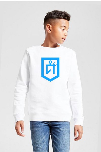 Tshirthane Hanorac alb pentru copii Idil Ural Tamga 2ip