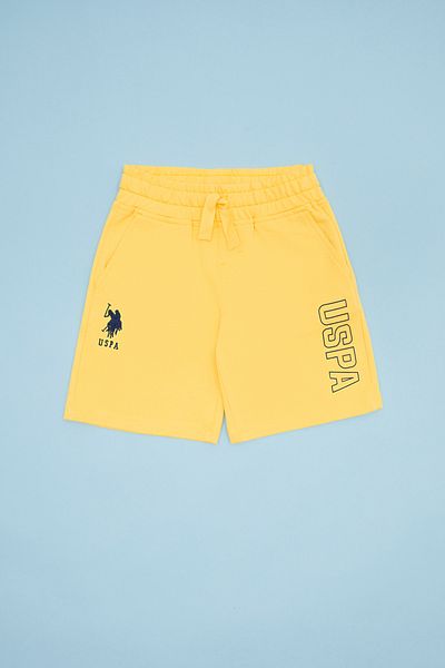U.S. Polo Assn. Детски жълти плетени шорти 50265960-vr094