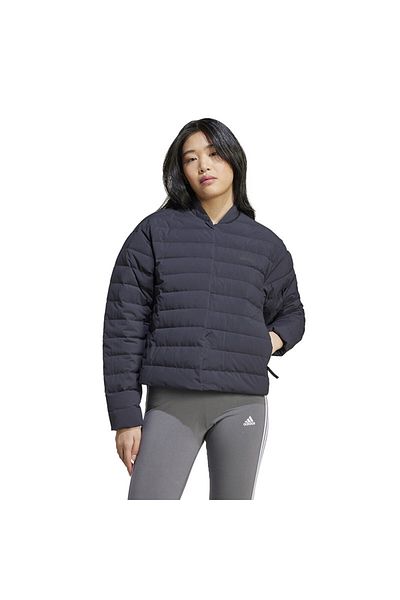 adidas Schwarzer Helionic-Mantel für Damen – L J K – In6279