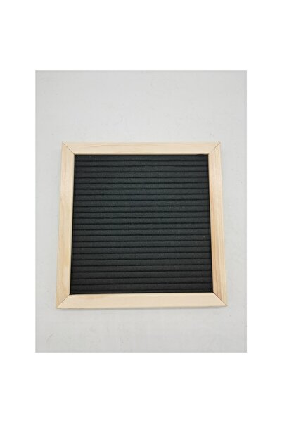 Petrix Yazı Panosu 149 Harf Ve Emojili Ahşap Yazı Panosu 25x25 Cm Letter Board Mesaj Foto Çekim Yazı Pano