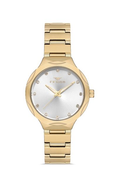 FERRO Fl40114A-B Women's Wristwatch (with Bracelet Gift)
