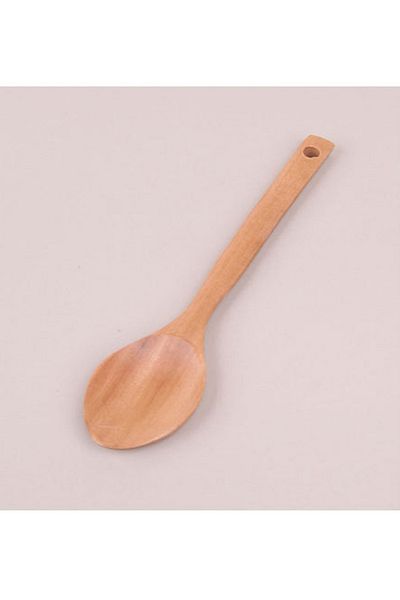 Toptan Bulurum Wooden Food Serving Spoon 28 cm Royaleks-Rylhd0144