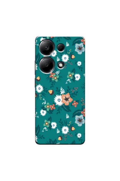 Zebana Xiaomi Redmi Note 13 Pro 4g Compatible Case Spring Flowers 2 Silicone ...