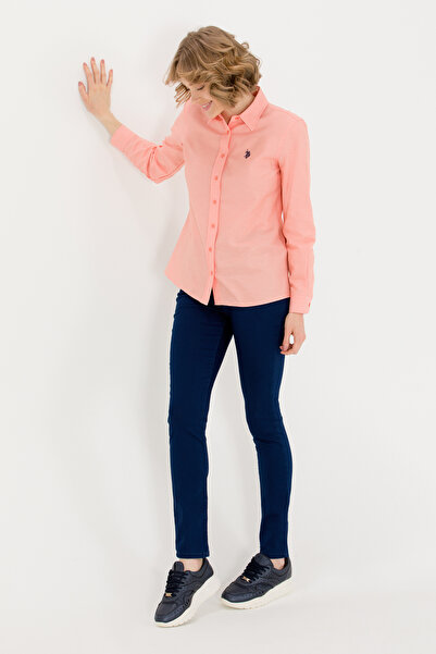 U.S. Polo Assn. Kadın Mavi Toothpick Fit Jean Pantolon 50265982-DN0022