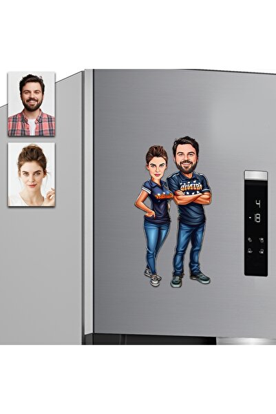 wonderlike Arkadaş Tasarımlı Buzdolabı Magneti