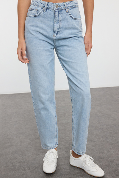 Trendyol Collection Blue Mom JEans - Normal Waist TWOAW25je00154