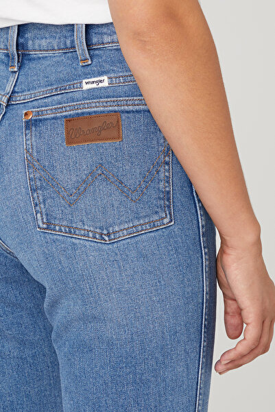 WRANGLER Wild West Mid Blue - Pohodlné boty