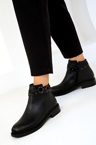 SOHO Dámské černé kozačky 19555 Model Bootie