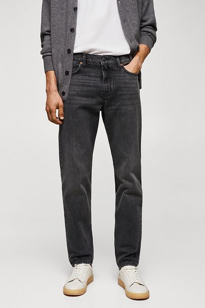 MANGO Man Τζιν Bob straight-fit