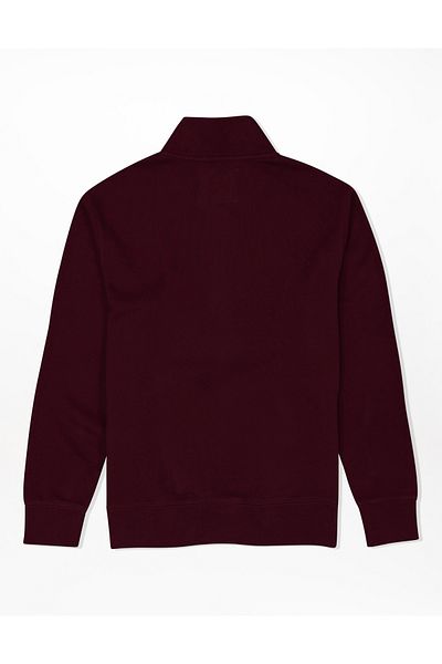 AMERICAN EAGLE Ae Fleece Constrained Zip-Up Sweatshirt U-0195-1752-613