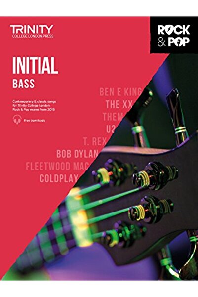 Faber Music Ltd. كلية ترينيتي لندن روك آند بوب 2018 باس الدرجة الأولية