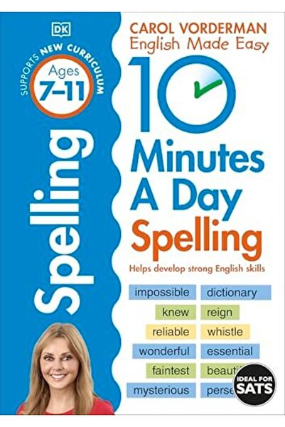 Penguin Random House 10 دقائق يوميًا من الإملاء للأطفال من سن 7 إلى 11 عامًا ...