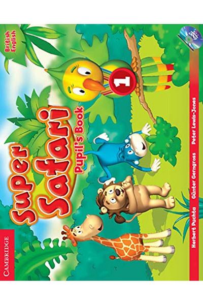 Cambridge Super Safari Level 1 Pupils Book With Dvdrom