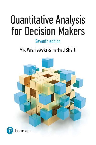 Pearson Quantitative Analysis For Decision Makers