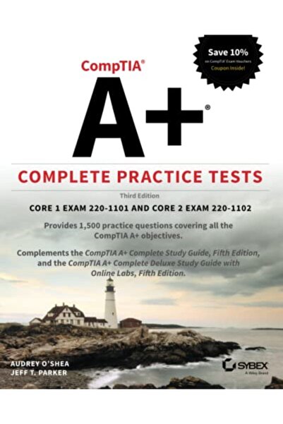 Wiley اختبارات الممارسة الكاملة لـ Comptia A+، امتحان Core 1 2201101 وامتحان ...