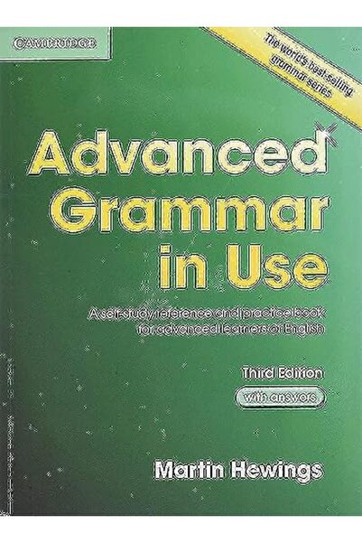 Cambridge قواعد نحوية متقدمة في الاستخدام مع الإجابات: كتاب مرجعي للدراسة الذاتية وممارسة للتعلم المتقدم