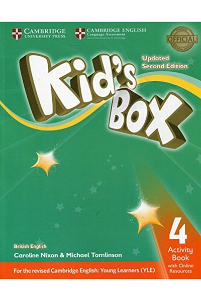 Cambridge Kids Box Level 4 Activity Book With Online Resources British English