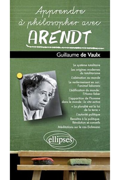 Ellipses Marketing تلميذ - الفيلسوف أفيك أرندت