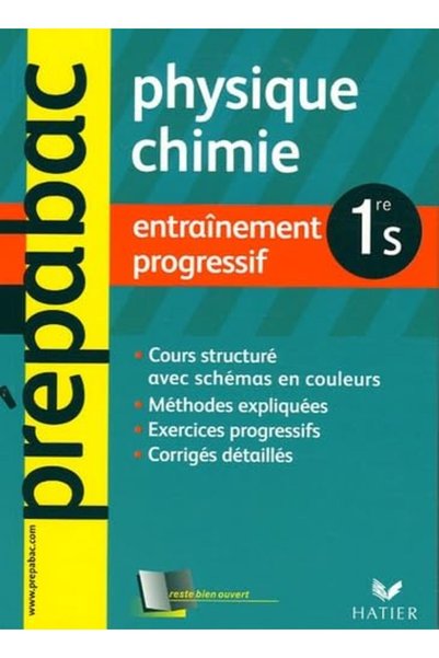 Hachette Physique Chimie 1E S Entrainement Progressif