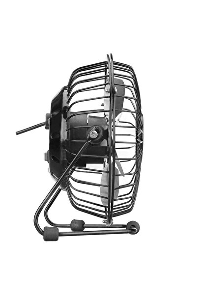 Everest Siyah Masaüstü Metal Siyah Usb Fan Mini Vantilatör