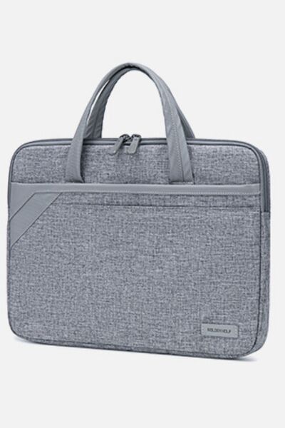 Golden Wolf حقيبة كمبيوتر محمول مقاومة للماء مقاس 15.6 بوصة موديل أكسفورد 6308