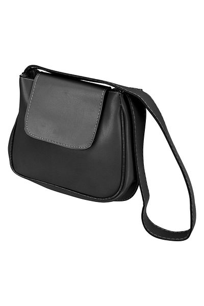 Bagmori Black Sports Stylish Women's Bag with Shoulder Strap