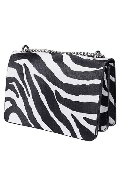 Bagmori Zebra Patterned Women's Bag with Shoulder Strap