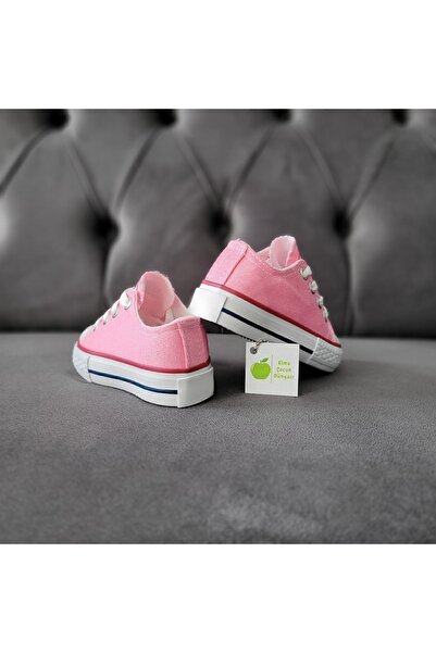 elma bebe Unisex dívka chlapec dítě dítě krátké šněrovací plátěné plátěné tenisky sportovní boty