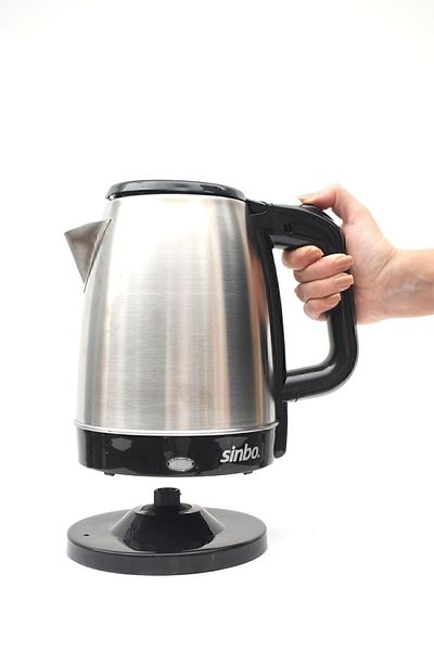 Sinbo غلاية ستانلس ستيل SK-8015 - سخان مياه، لاسلكي