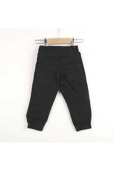 Bebelop Baby Boy Pants with Elastic Waist and Pocket Print
