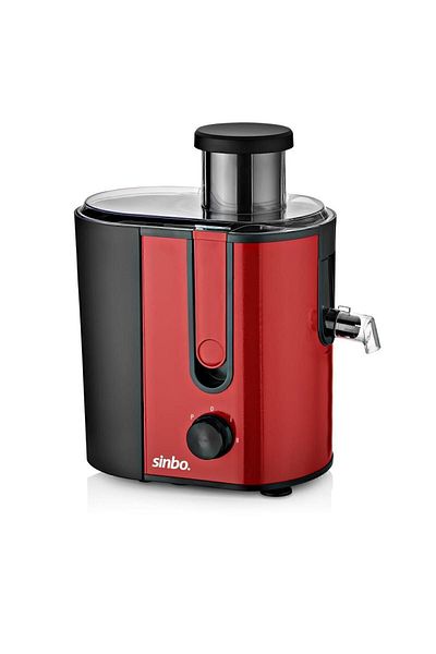Sinbo Sj-3143 Solid Juicer Red 4 Pieces