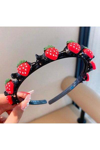 NİLZ Strawberry Figured Hair Twister with Latched Crown