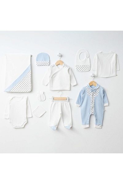 For My Baby طقم بدلة أطفال مكون من 10 قطع - للخروج من المستشفى