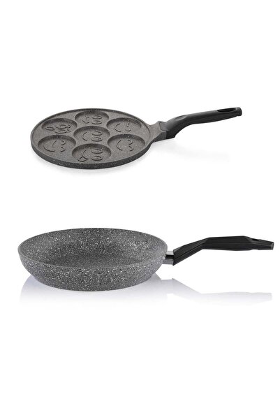 Schafer Granit Set 30 CM Tava ve 26 CM Pankek Tavası
