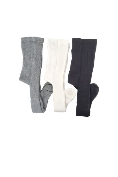 Olay Socks 3'lü Unisex Kışlık Pamuk Havlu Külotlu Çorap