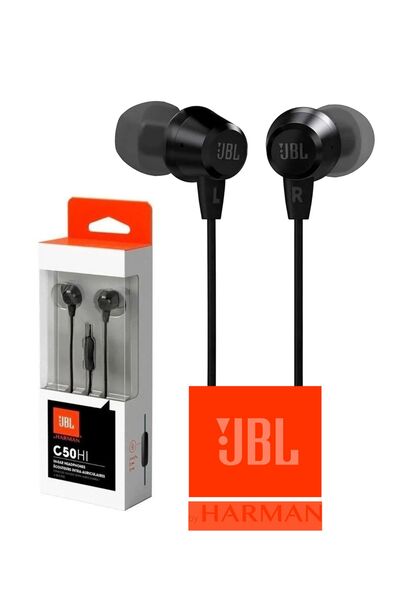 JBL C100 SI Mikrofonlu Kulak İçi kulaklık Ear Headphones Kablolu