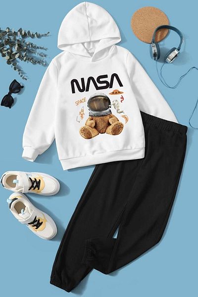 uyguntarz Kids Nasabear Tracksuit Set