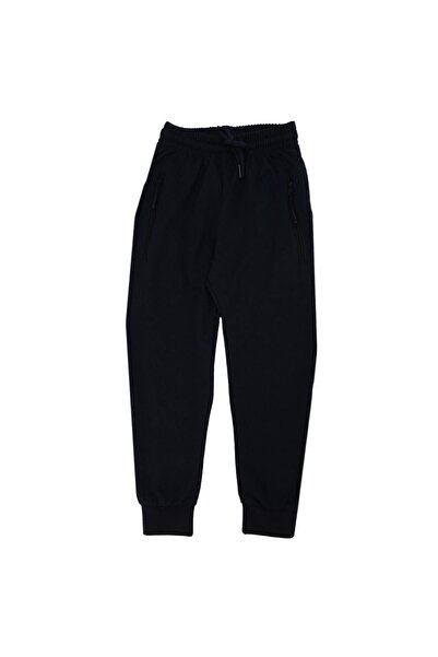 Bebelop Erkek Çocuk Beli Lastikli Cep Fermuarlı Tek Alt Eşofman Altı