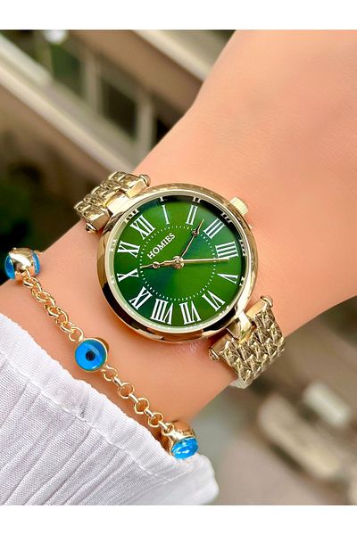 Homies Women's Wristwatch - Original Product - Bracelet Gift - 3 Atm Waterproof