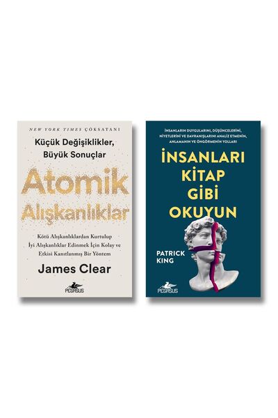 Pegasus Yayınları Atomik Alışkanlıklar Ve İnsanları Kitap Gibi Okuyun - 2 Kit...