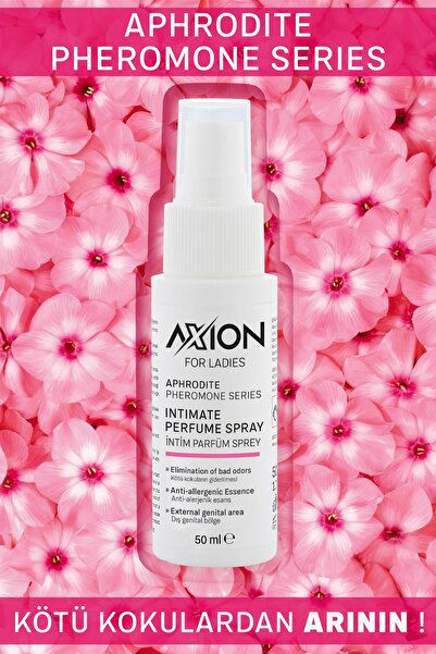 AXION İntim Genital Bölge Parfümü Afro Dizyak Etkili Kadınlar İçin 50 ML