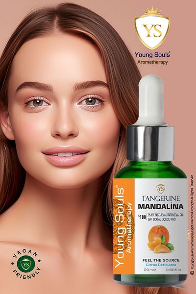 YOUNG SOULS Aromatherapy Tangerine Essential Oil Tangerine Essential Oil 20 ml