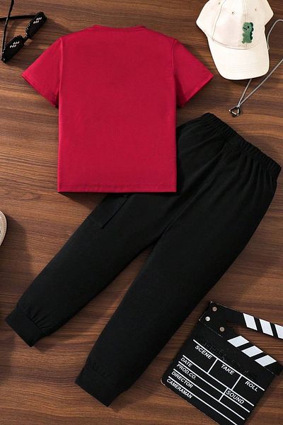 uyguntarz Kids Los Angles Bottom - Top Tracksuit Set