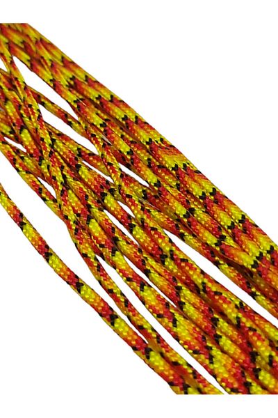 Firebird Takı Aksesuar Ve Kamp Malzemeleri Σχοινί βραχιολιού Paracord 45 μέτρων - Περιστρεφόμενο 2 mm