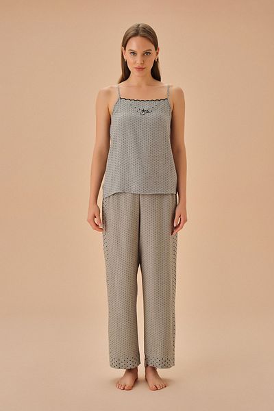 SUWEN Score Tank Top Pants Set