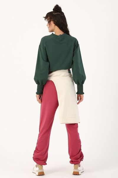 ALLDAY Λεπτομερές φούτερ με κορδόνι Cherry Cuff